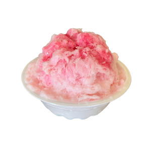 いちごオレ味のかき氷